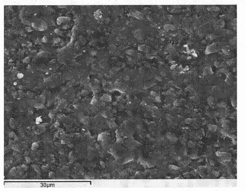 Mullite-corundum deflecting yoke core frame for burning and preparation thereof