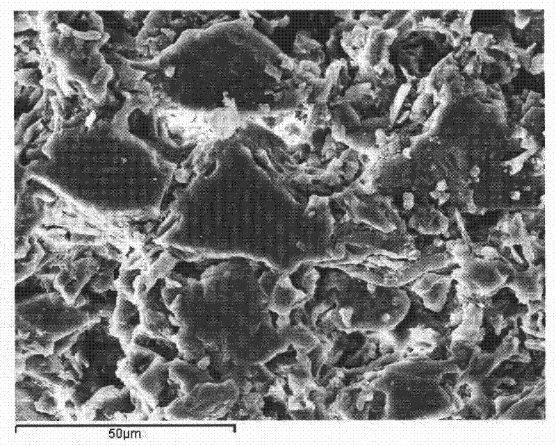 Mullite-corundum deflecting yoke core frame for burning and preparation thereof