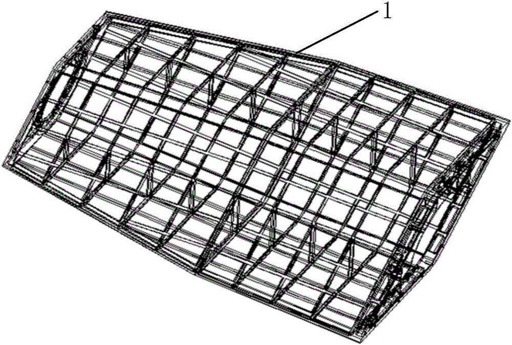 Double-cone rhombic titanium alloy overall cabin manufacturing method