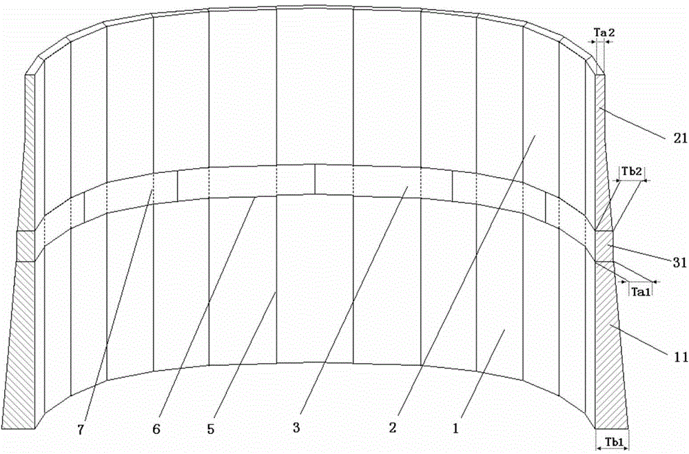 9Ni steel plate for inner tank wall of large liquefied natural gas storage tank, manufacturing method for 9Ni steel plate and tank wall structure