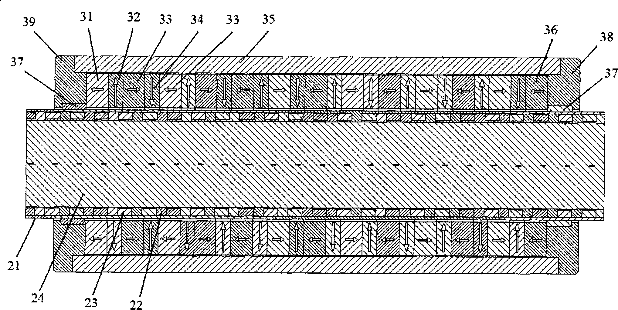 Moving magnet-type cylindrical linear motor