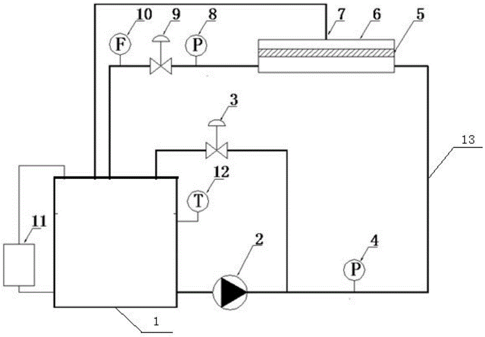 Method and device for detecting integrity of composite reverse osmosis membrane desalting layer