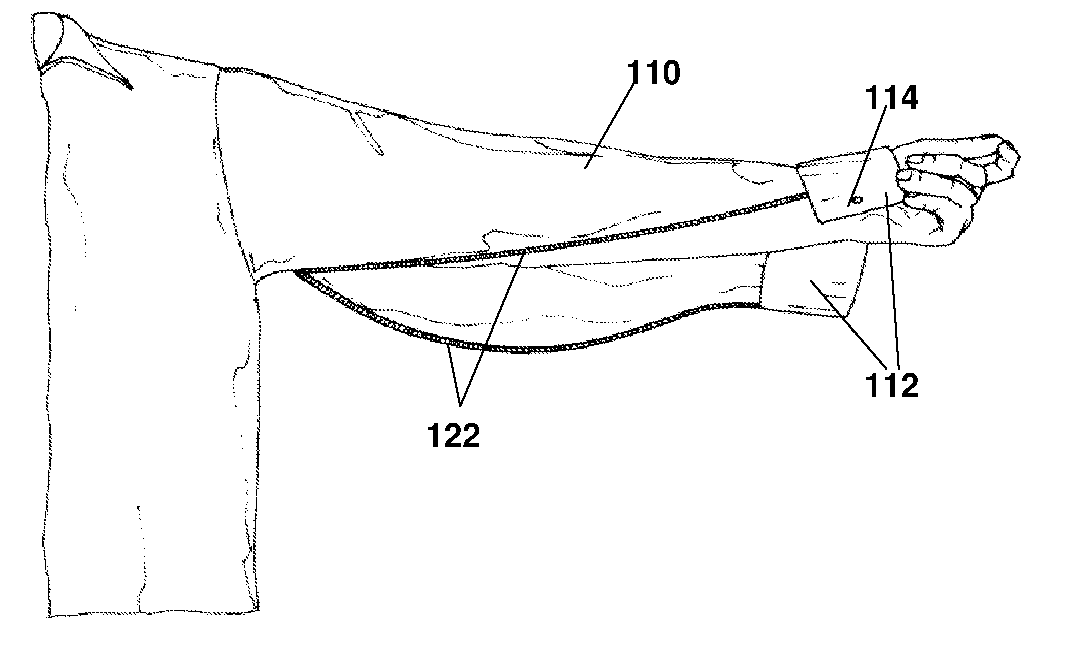 Hidden Sleeve Zipper for Tailored Clothing