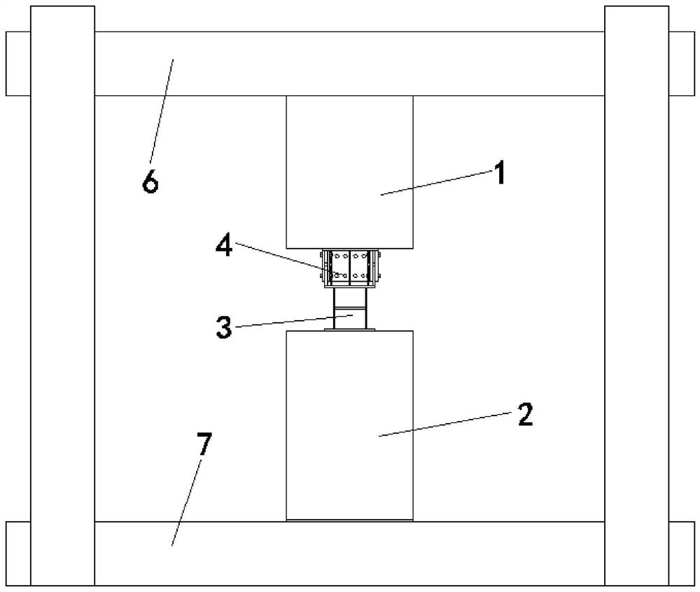 Adjustable energy dissipation prefabricated wall column