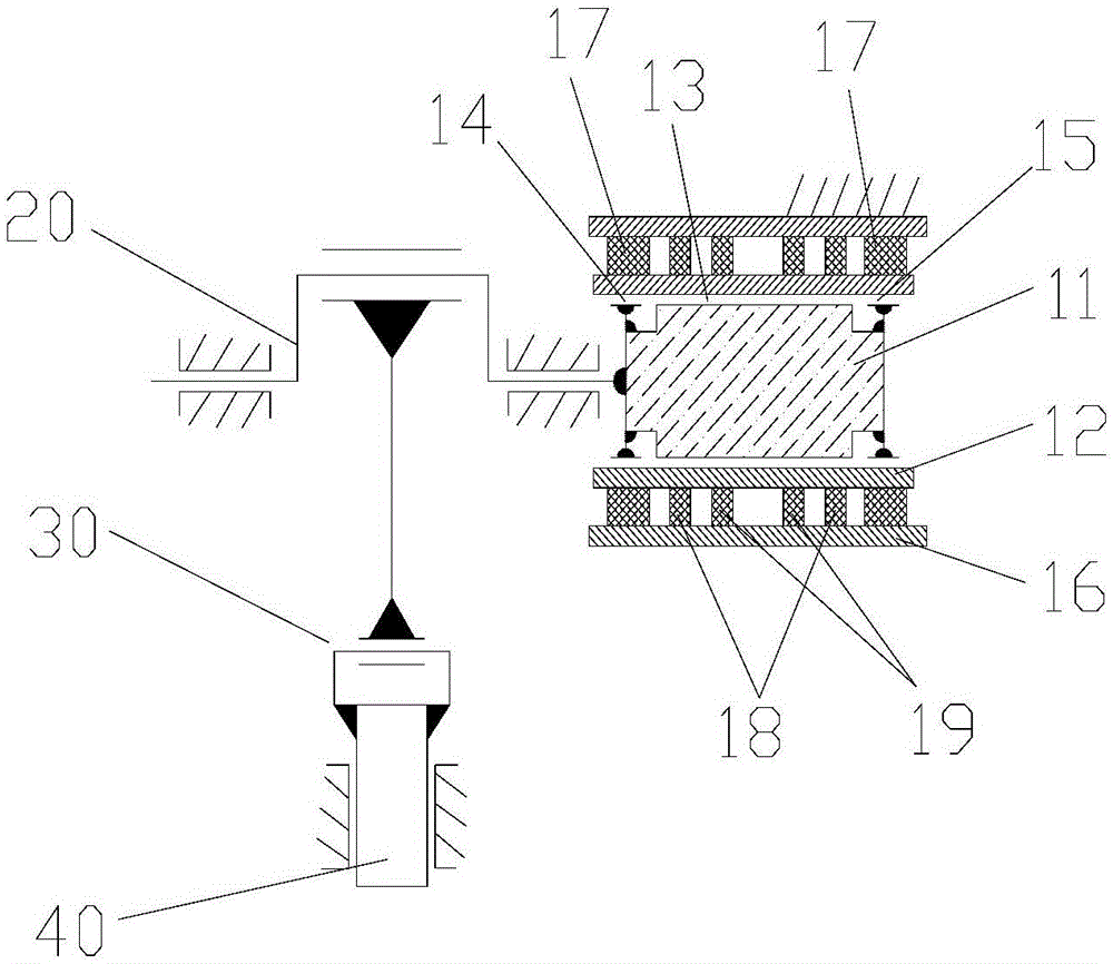 Main transmission mechanism of all-electric servo numerical control turret punch press