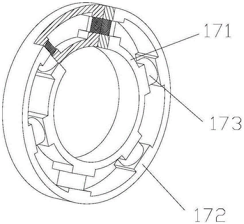 Main transmission mechanism of all-electric servo numerical control turret punch press