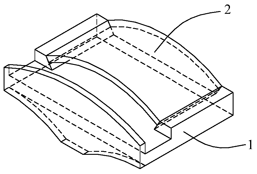 Hierarchical natural water landscape revetment with functions of ecological protection and remediation and construction method thereof