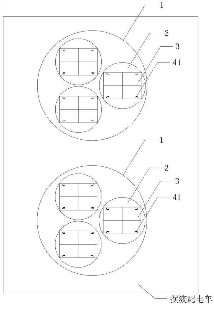 New energy charging pile parking scheduling system