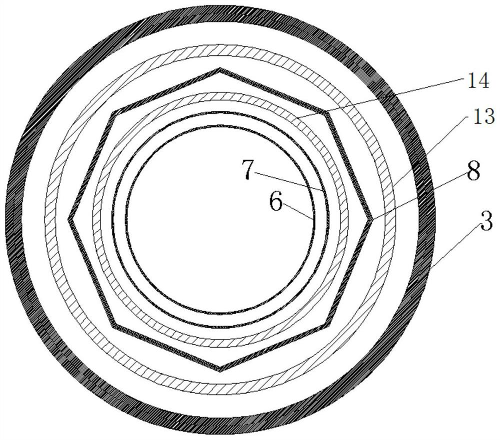 Method for cooling and deashing synthesis gas of gasification furnace and gasification furnace