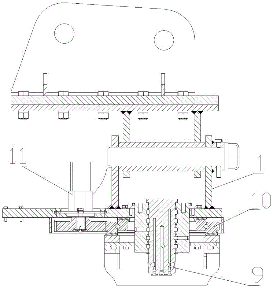 Lateral-clamping vibration hammer