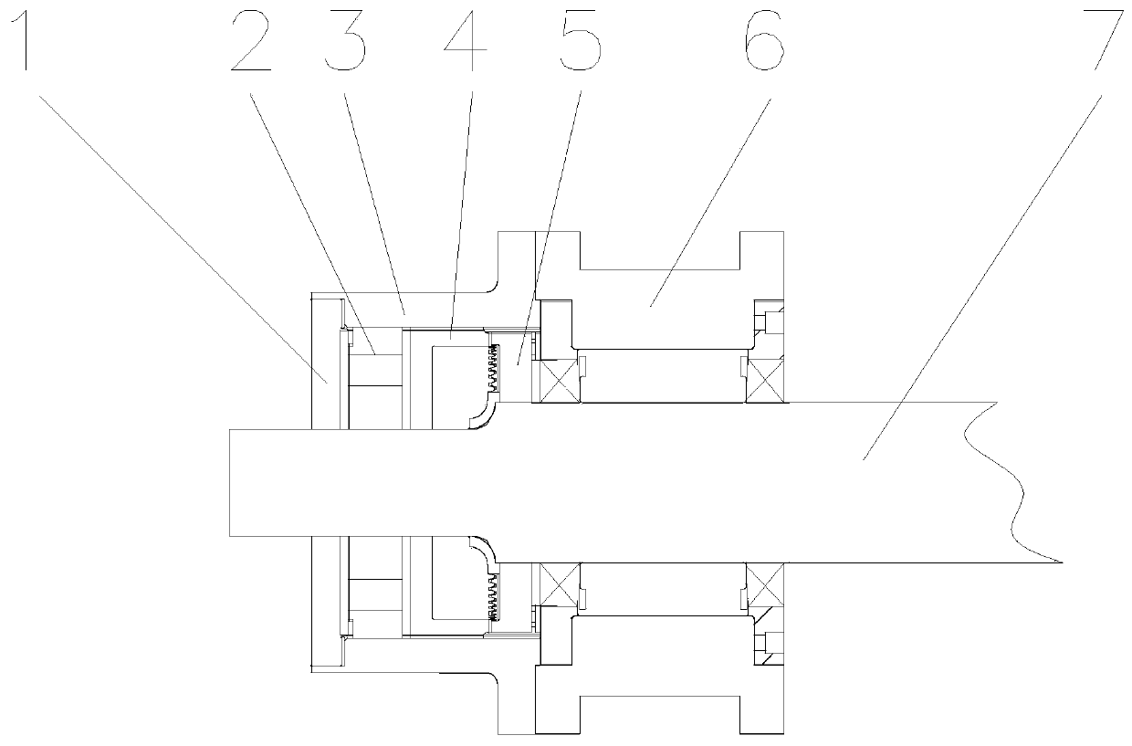 Locking mechanism of rotating piece and steel rail grinding device containing same