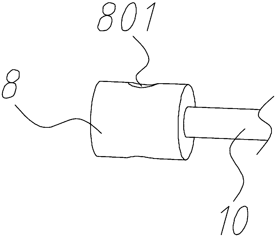 Lever principle-based livestock farming automatic feeding device