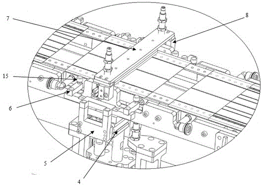 Battery piece conveying mechanism for automatic series welding machine