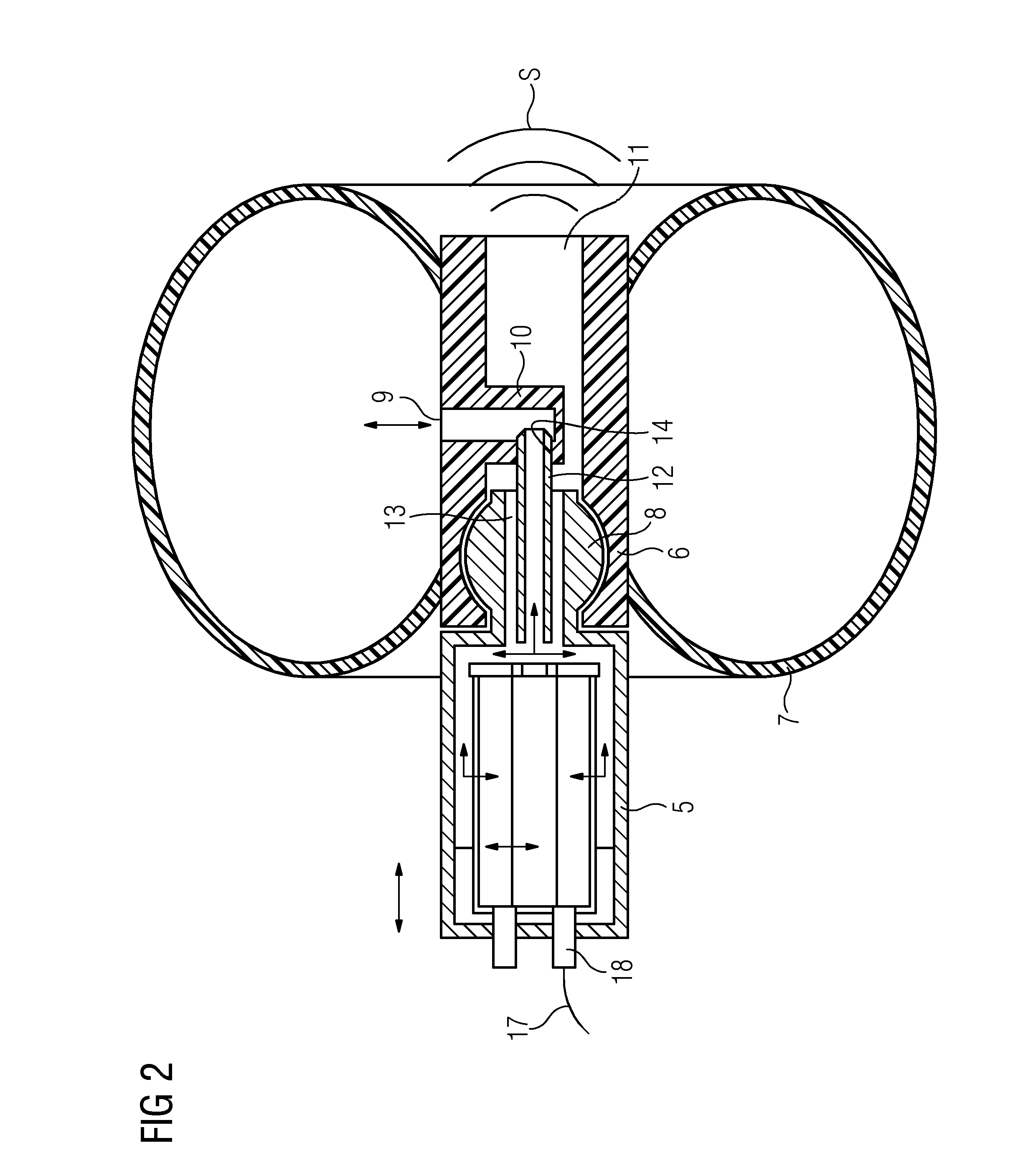 Inflatable ear mold connection system