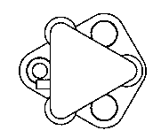 Conductive automatic clamping device for electrode of electric slag furnace