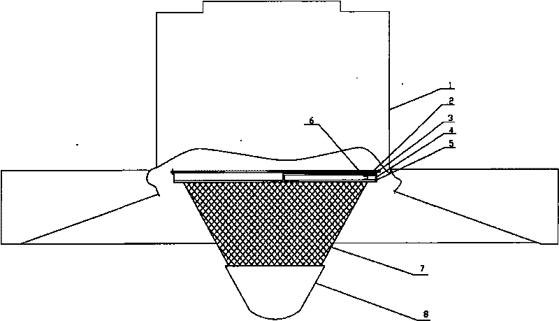 Heating oil-collecting mesh hood of range hood