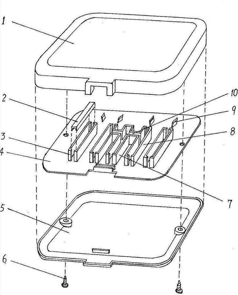 Special junction box for flexible heating appliances