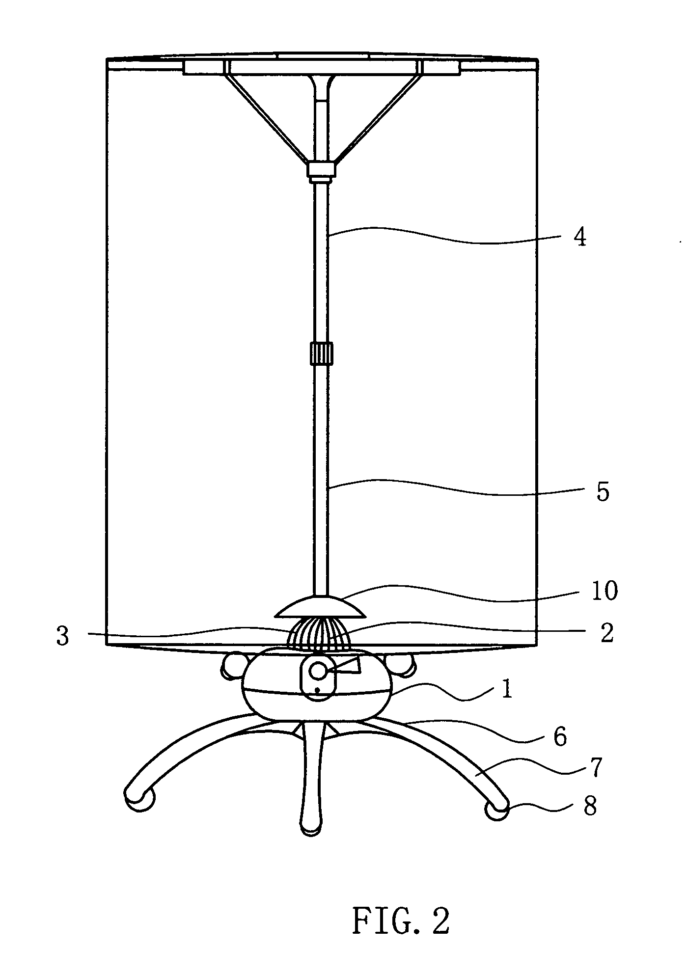 Shed type clothes dryer with safety plate