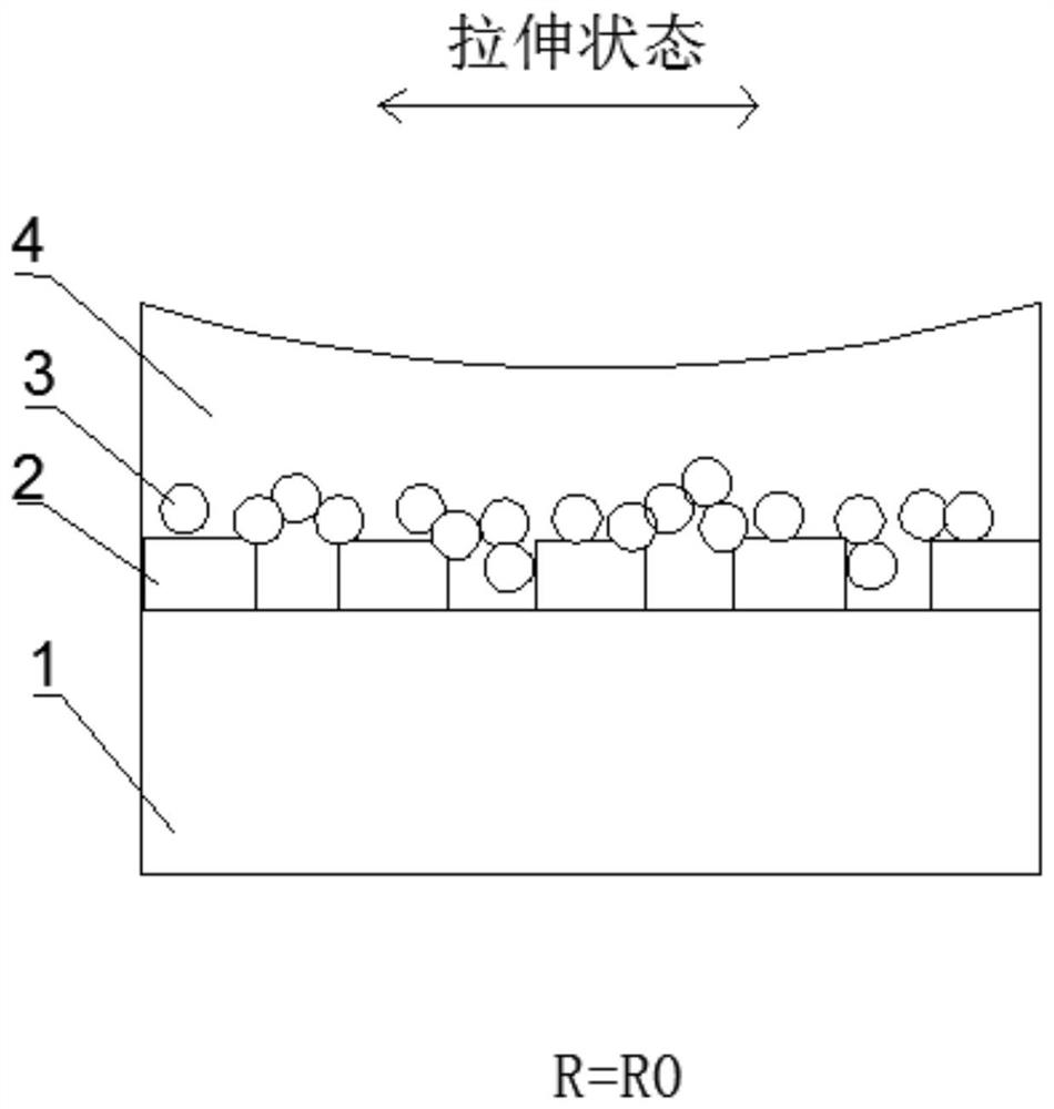 A kind of preparation method of nano conductive material/polymer composite gas sensor