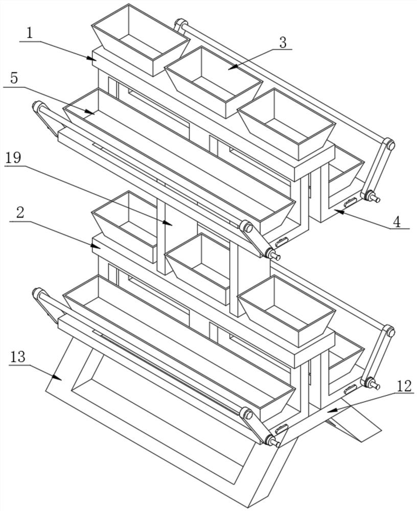 Multifunctional strawberry three-dimensional cultivation frame