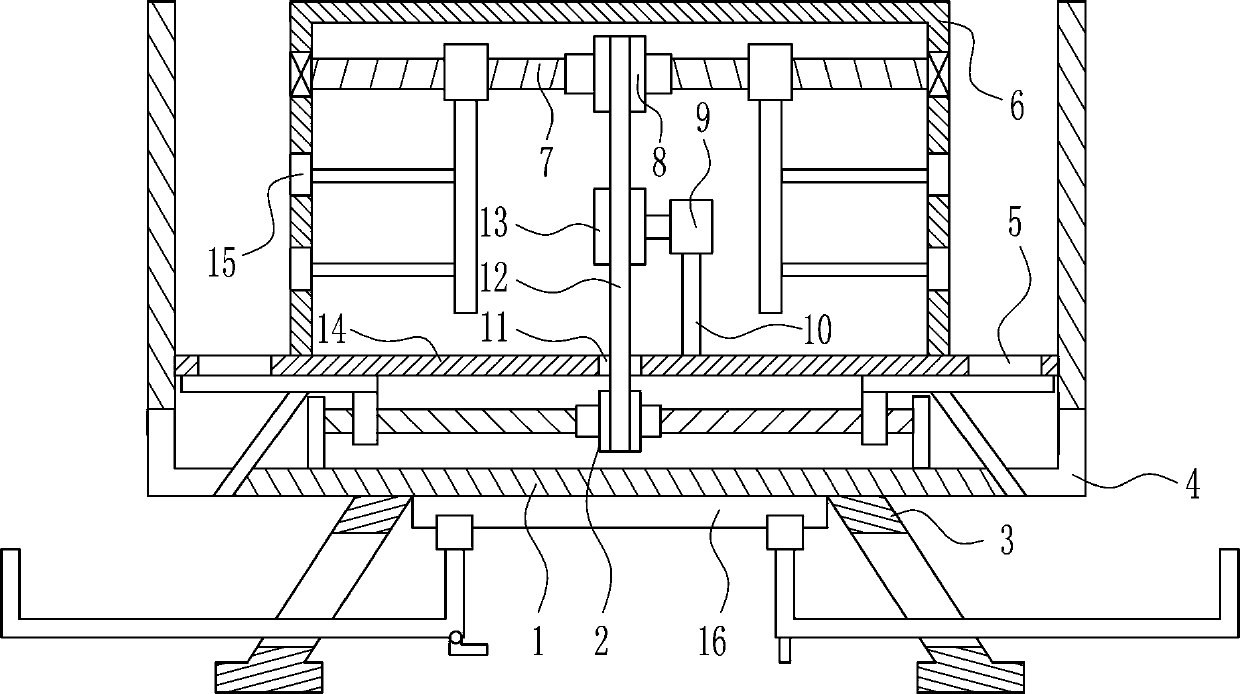 A grass cutting device for animal husbandry