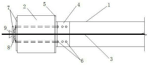 Heavy type wood frame self-resetting node