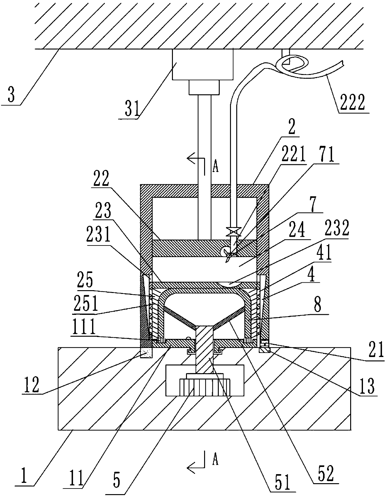 Electric hoist box body outer wall spraying process