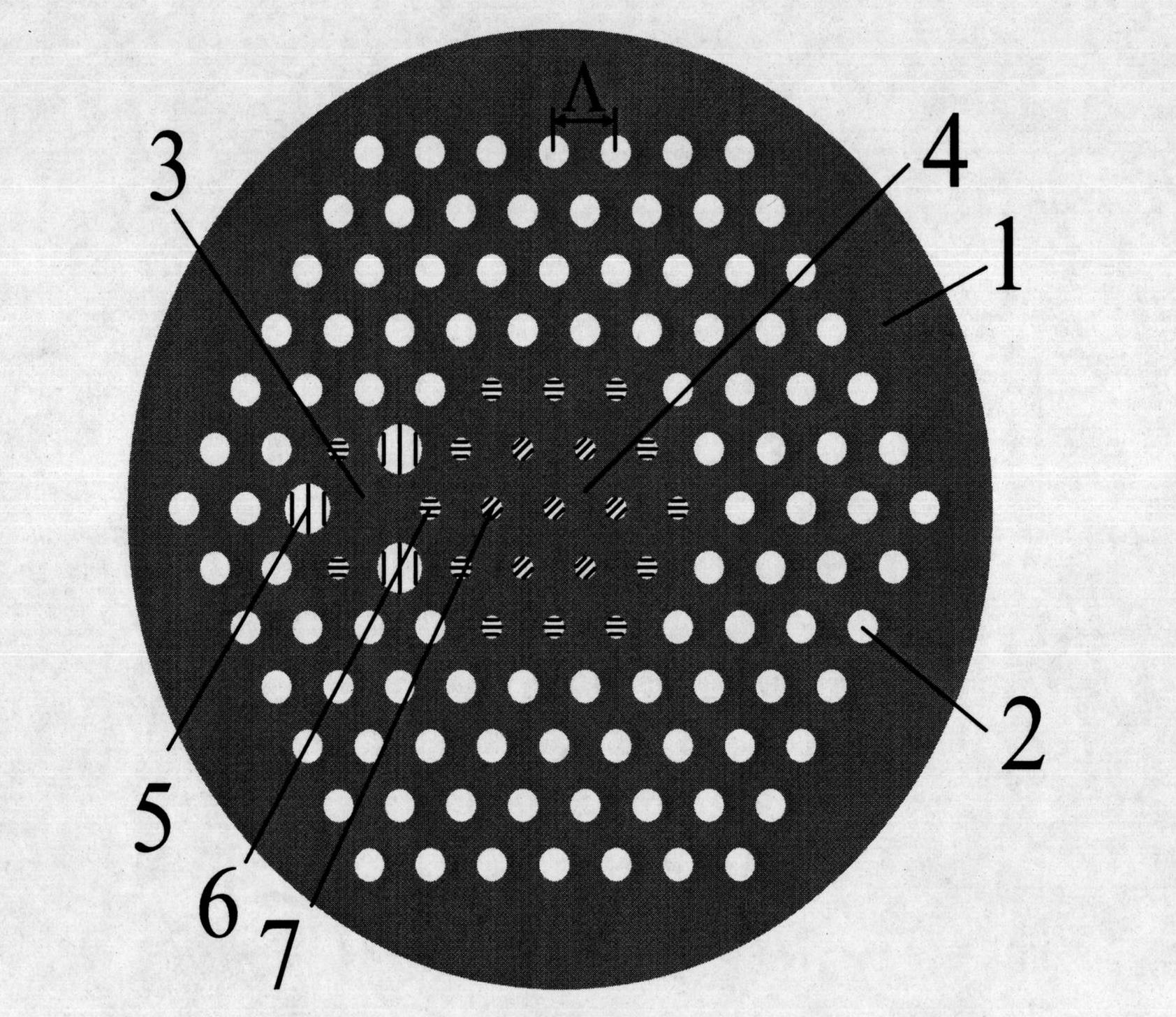 Asymmetric double-core photonic crystal fiber based broadband mode converter