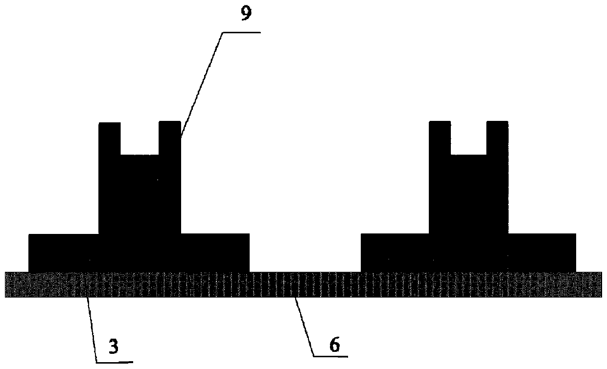 Method for sealing composite wing wall panel and metal wing rib based on co-bonding process