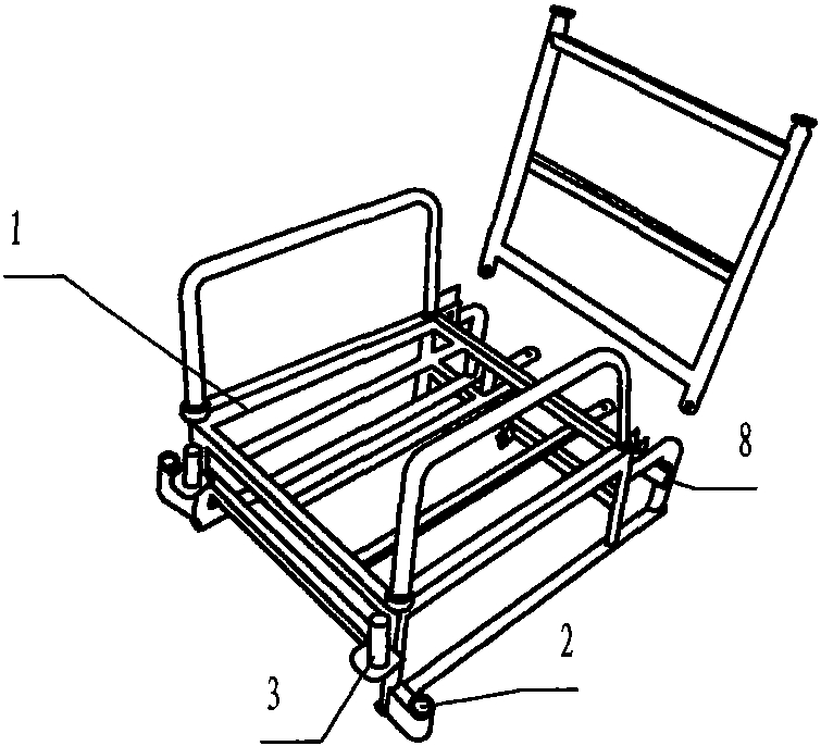 Swingable electric dual-mode stair climbing wheelchair with backrest and pedals