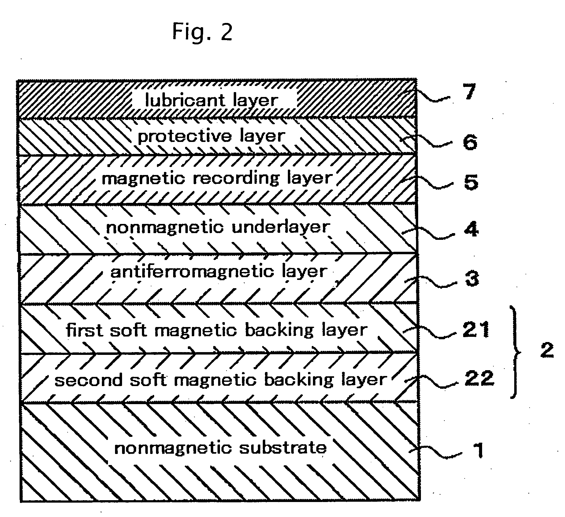 Perpendicular magnetic recording medium