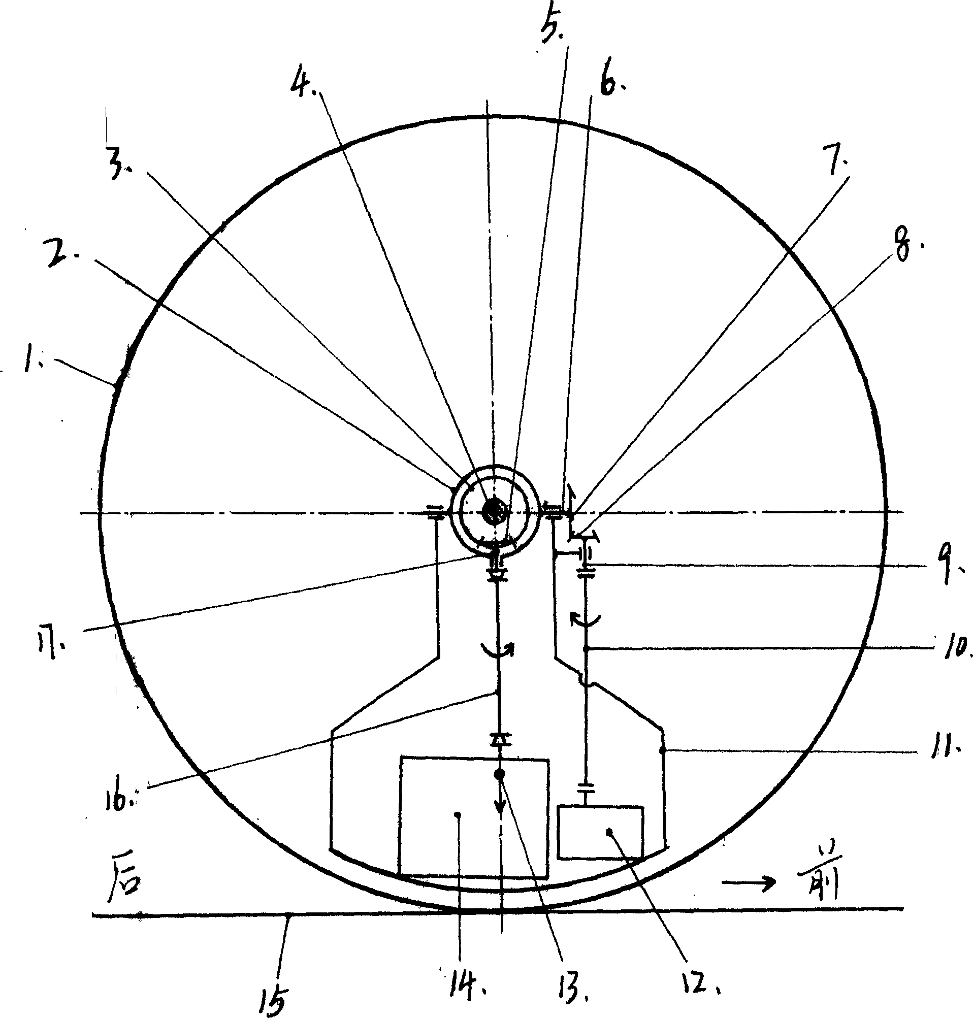 Vehicle with spherical structure