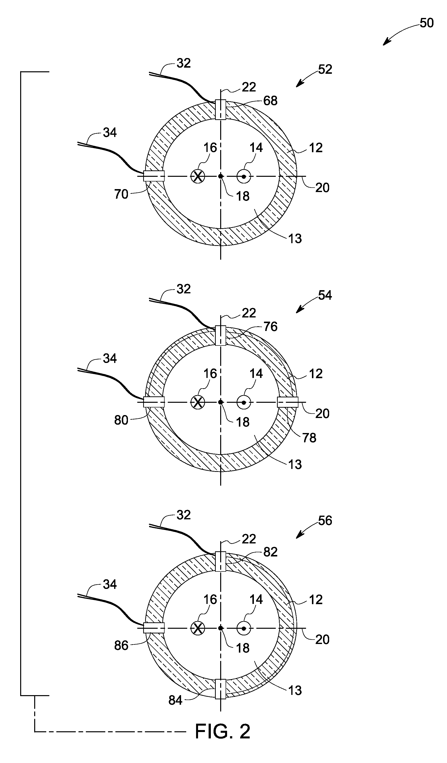 High sensitivity differential current transformer for insulation health monitoring