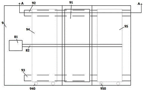 Electrical device mounting cabinet control system