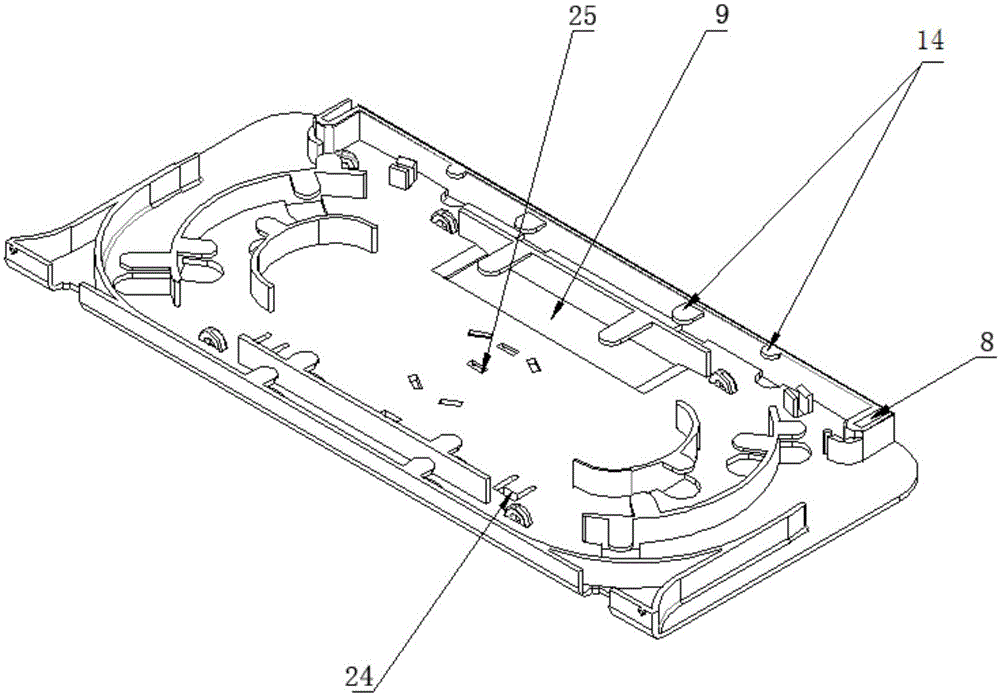 Optical fiber mix-melting integrated tray capable of being intelligently upgraded