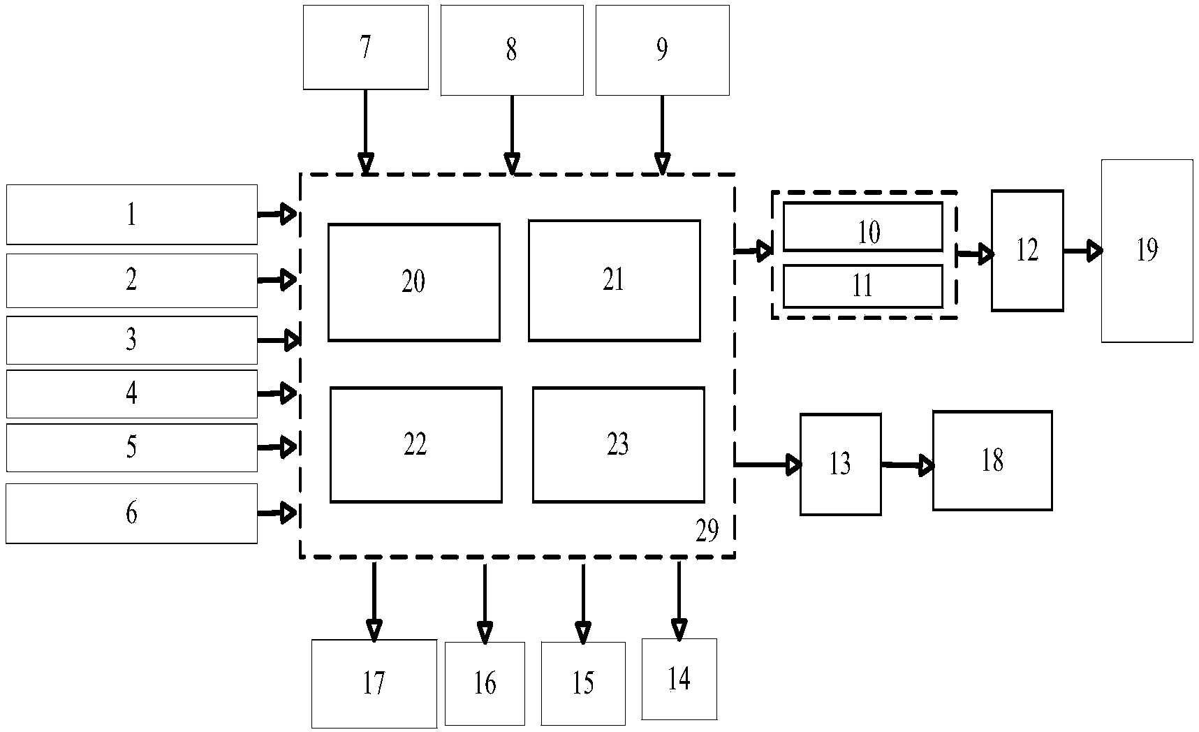 PMP terminal with uniform infrared data collection interface and infrared data collection method