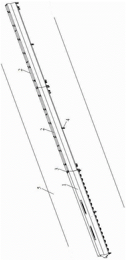 A multifunctional guardrail device for highway combat readiness runway