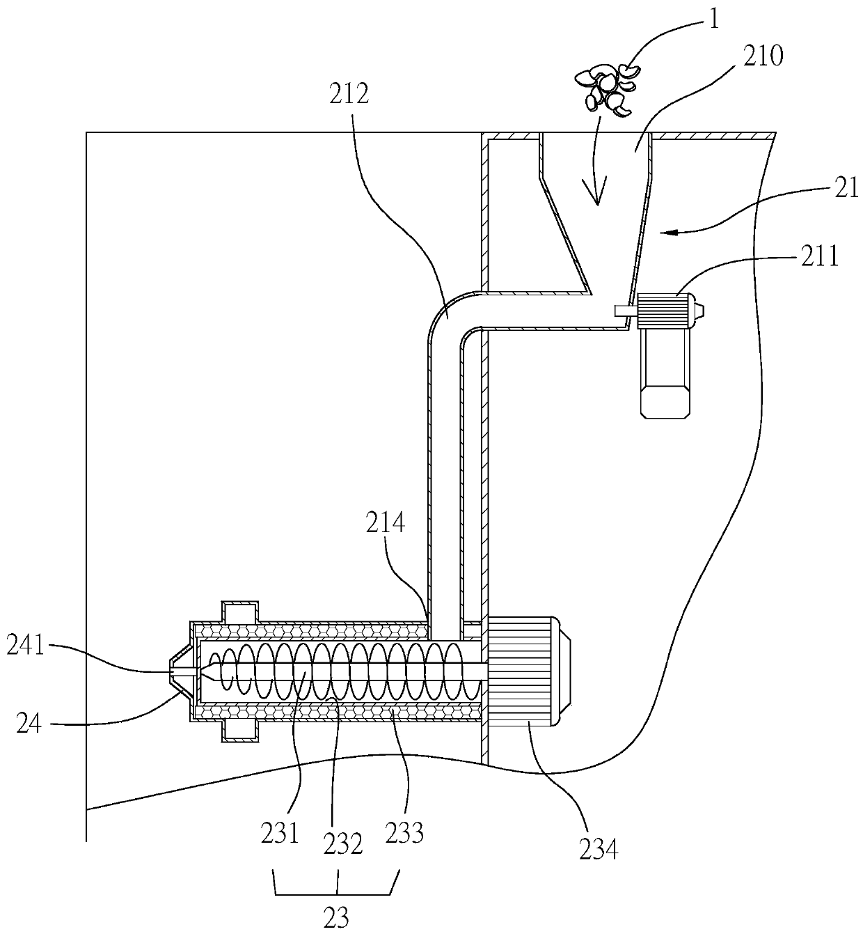 Continuous plant extraction machine