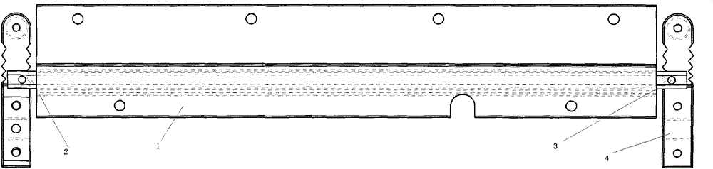 A pull rod type keyboard key elastic adjustment device