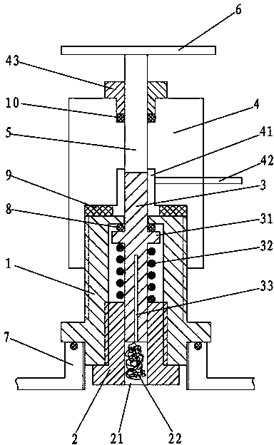 Air pumping valve capable of preventing dust blockage