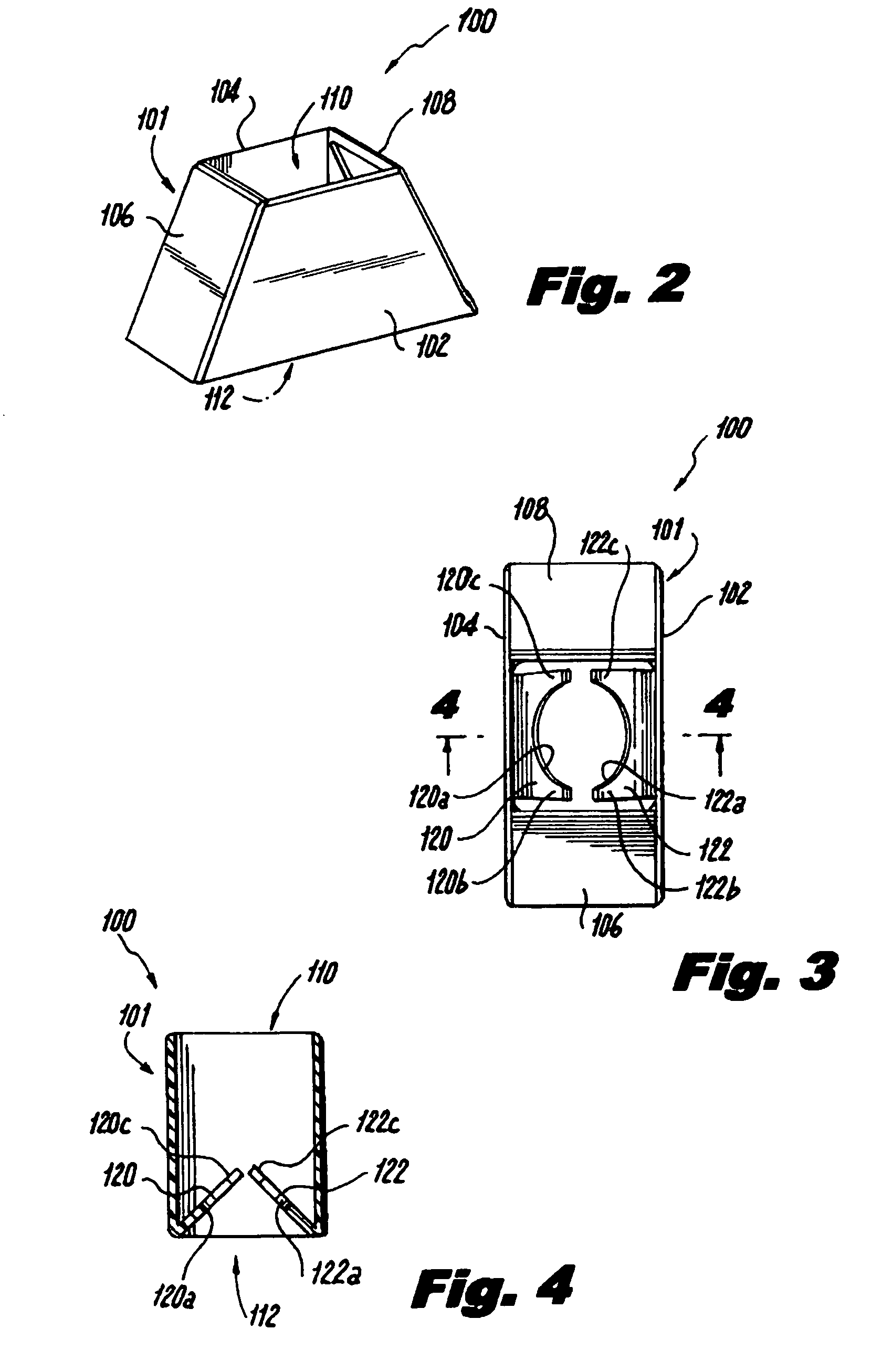 Lower neck indicator for wire hook hangers