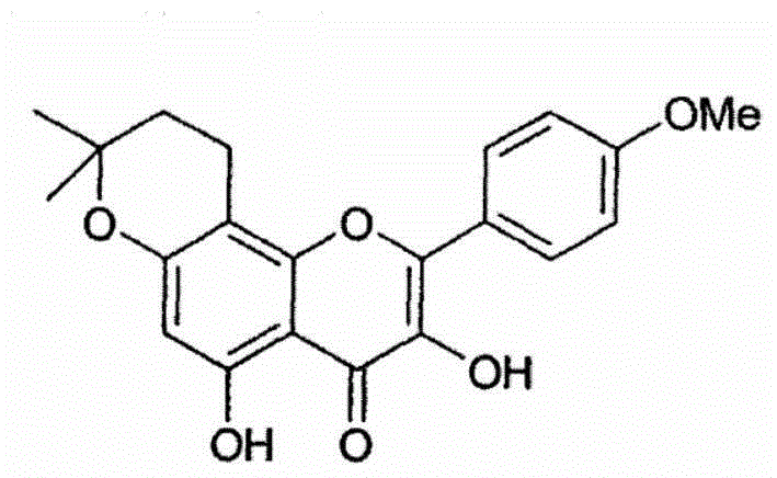 Anhydroicaritin oral preparation and preparation method thereof