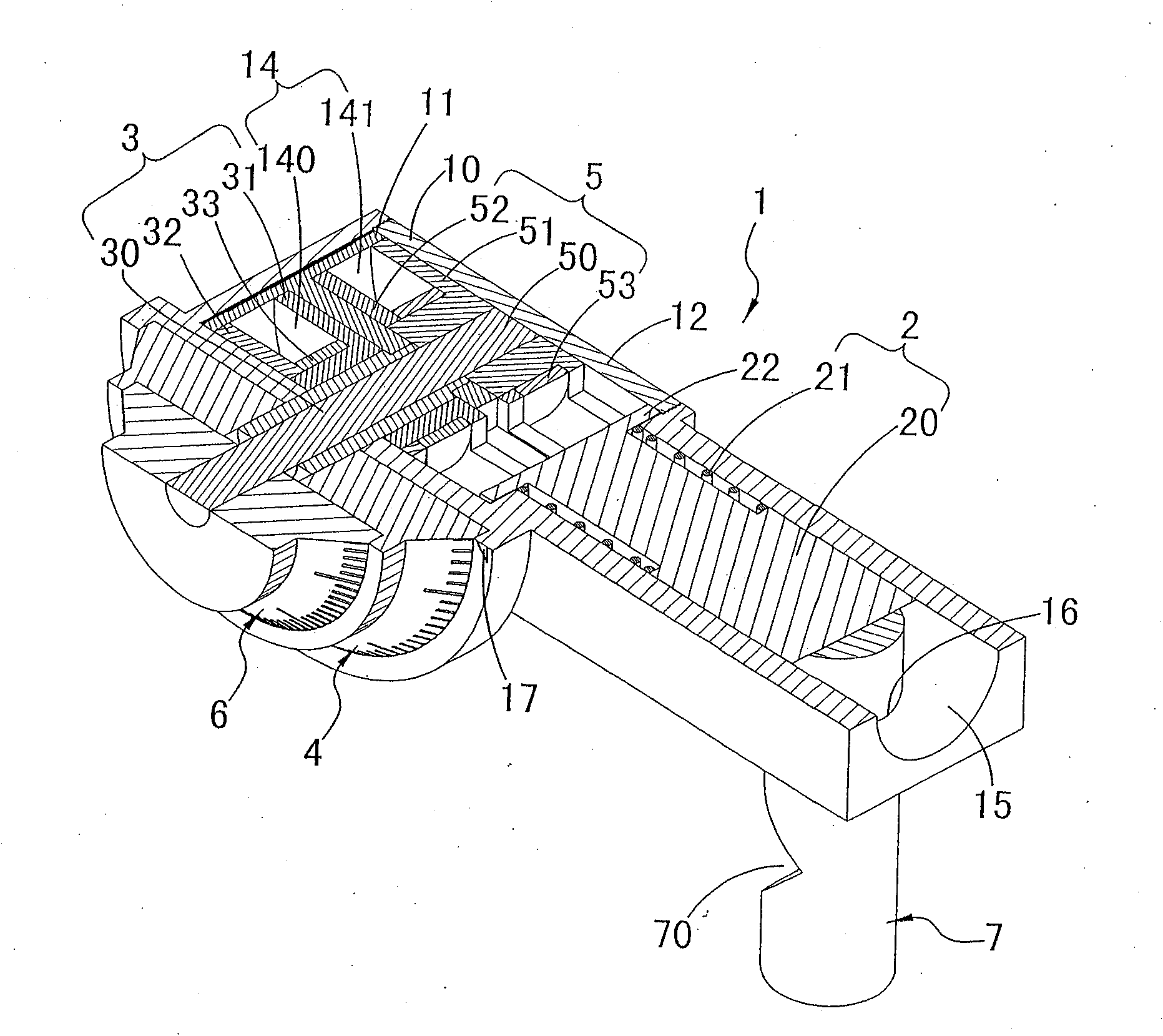 Coded lock with double dial plates