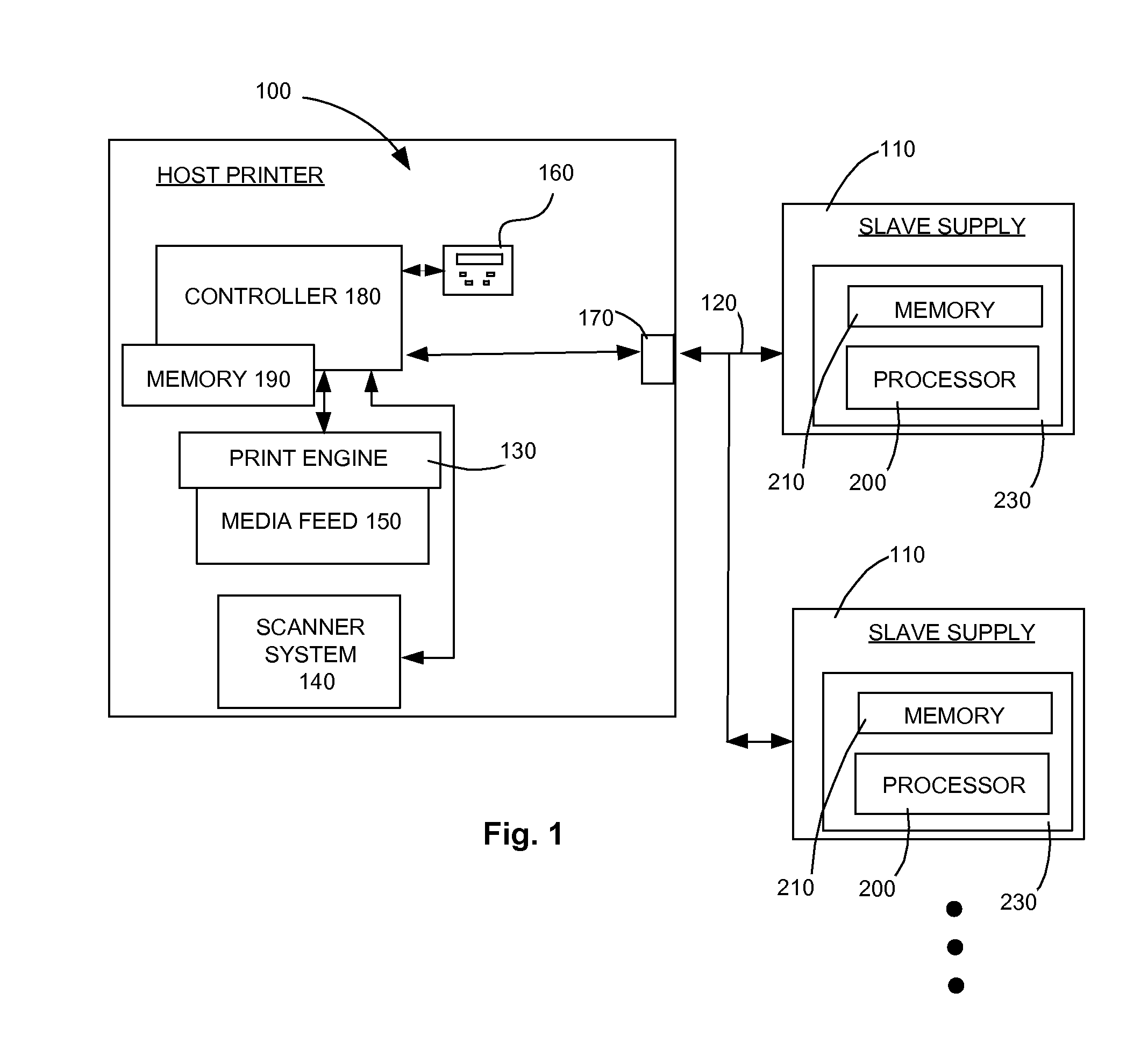 System and Method for Secured Host-slave Communication