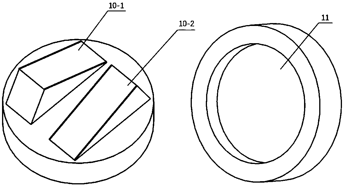 Impact piezoelectric rotary motor