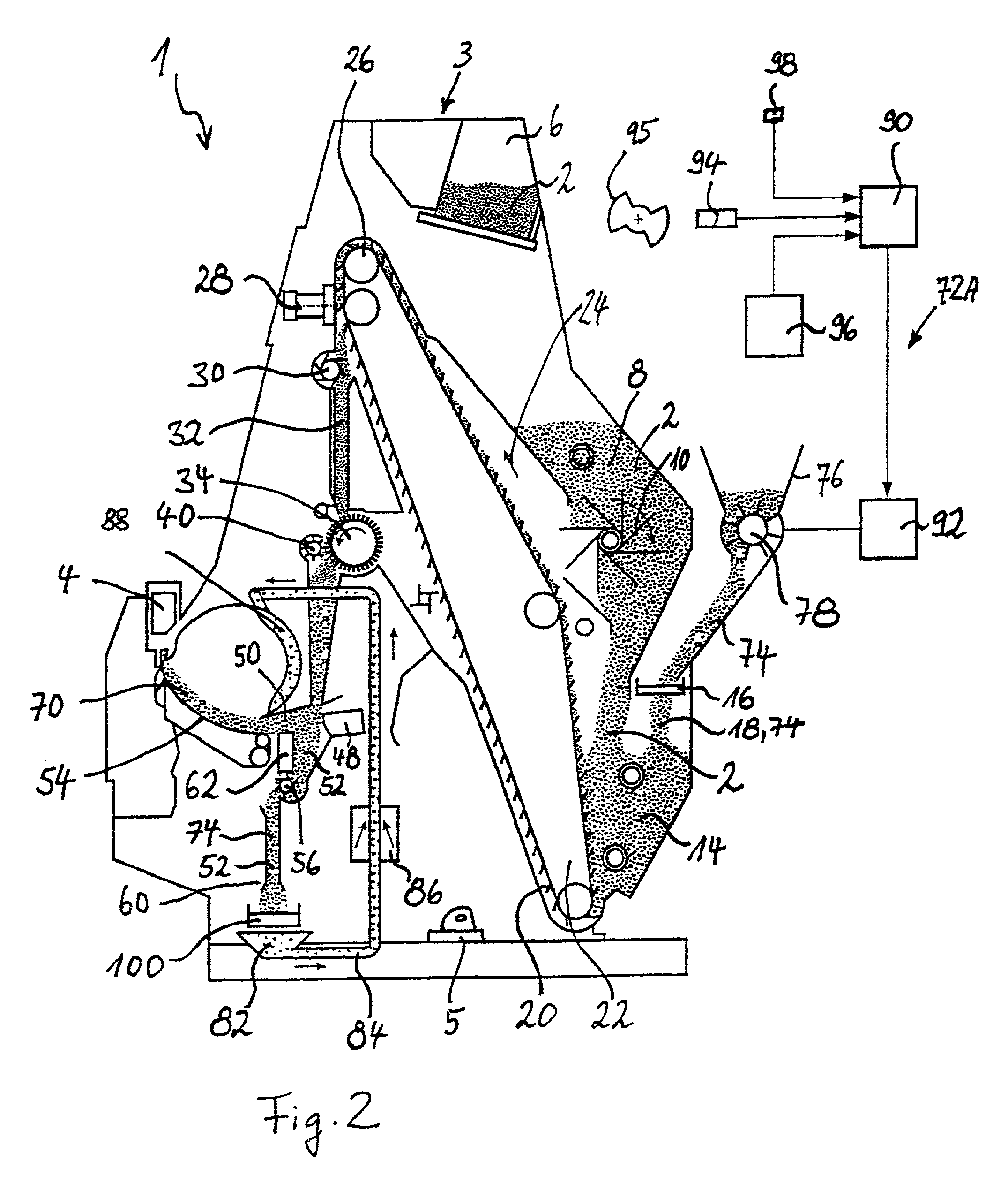 Method of and apparatus for recovering and recycling tobacco dust