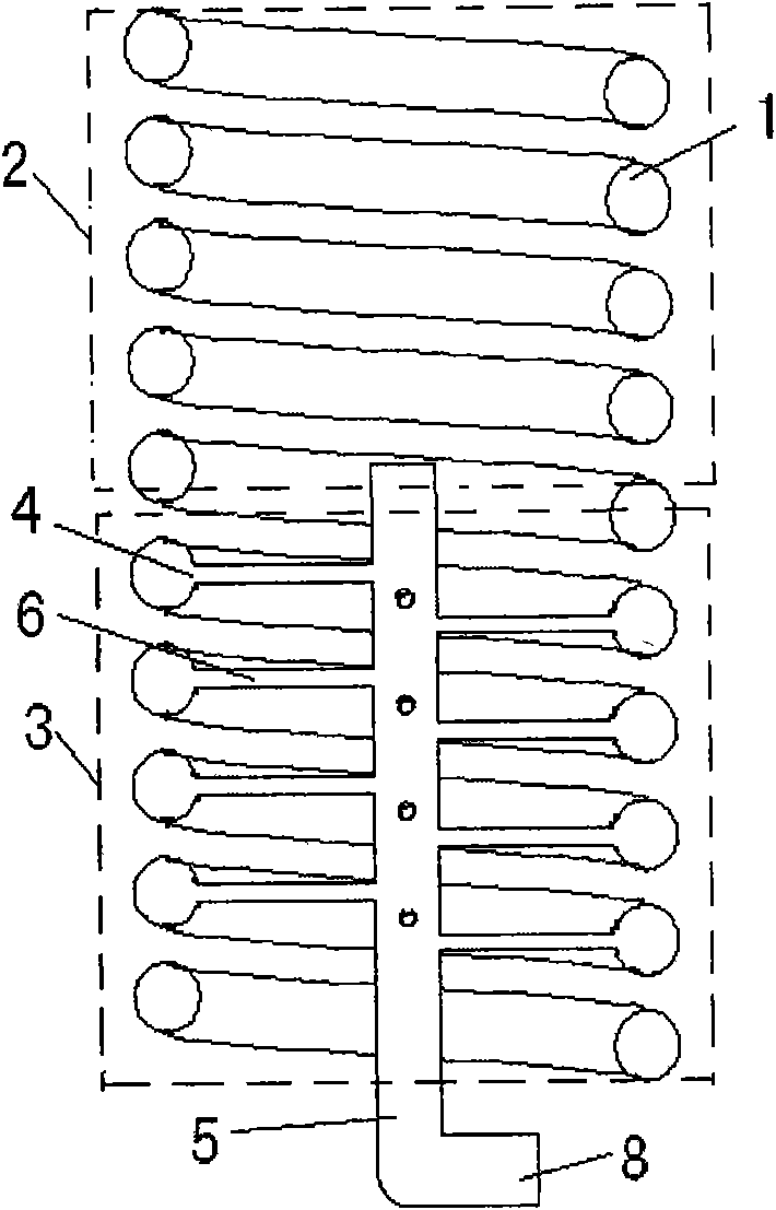 Oil-water separation method and device