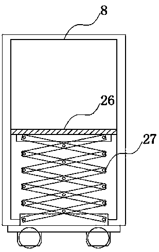 Intelligent logistics handling equipment for docking with cargo ship and working method thereof