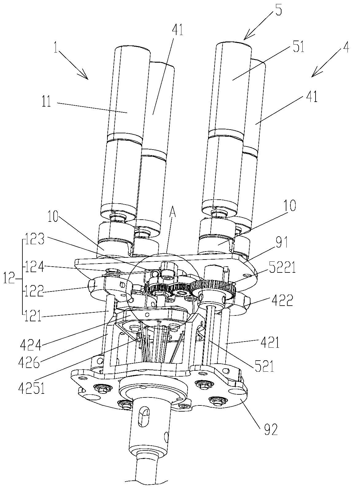 Opening and closing mechanism and surgical robot