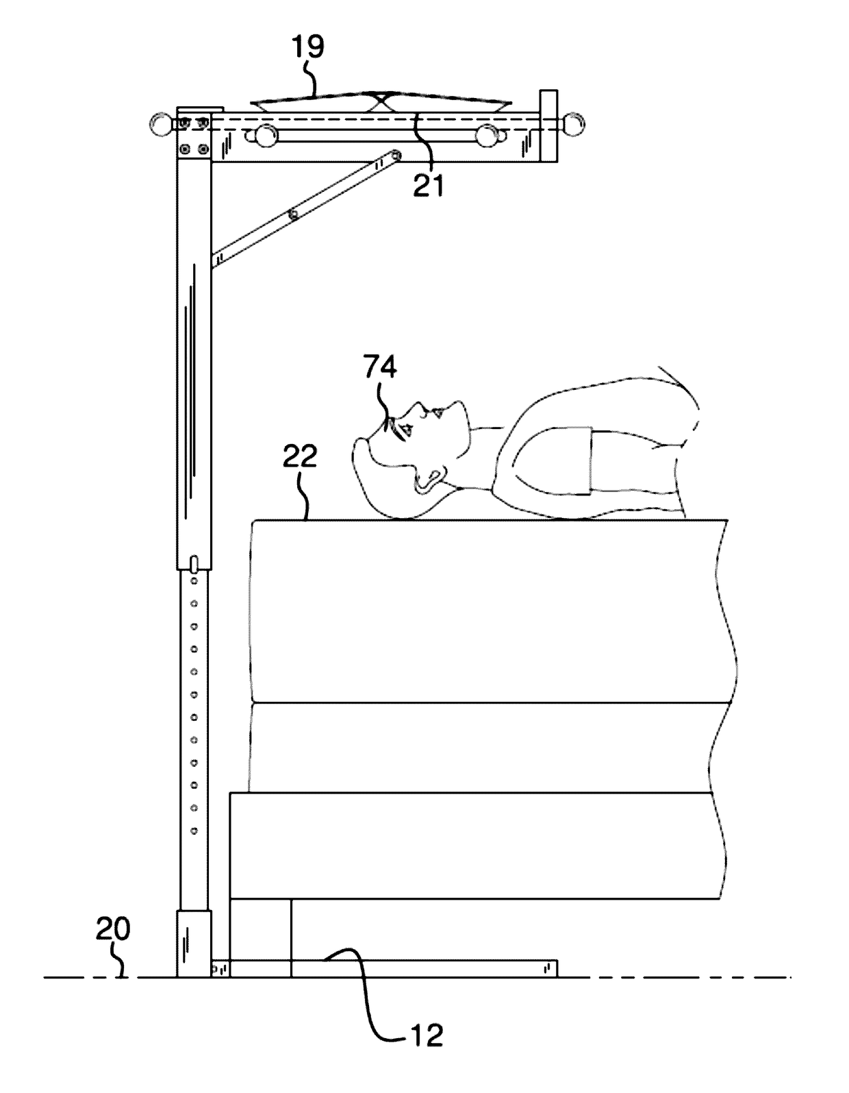 Portable table assembly